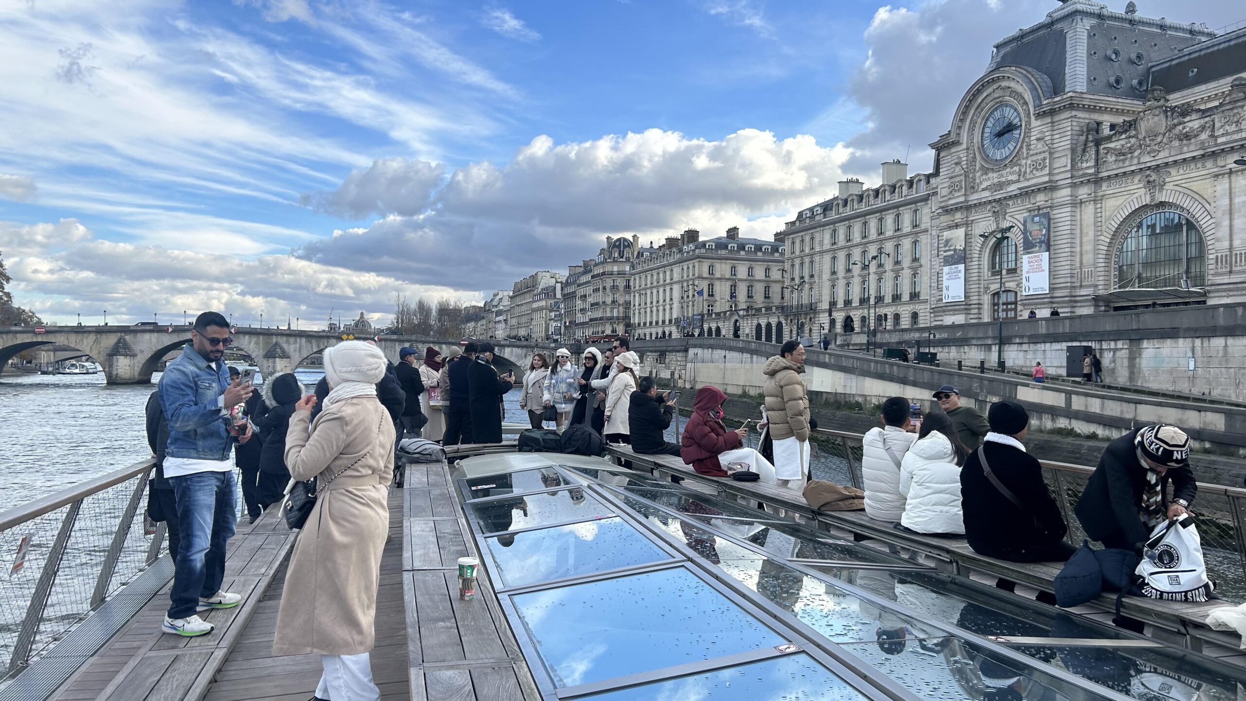 Sightseeing cruise in Winter + Musée d'Orsay + Seine (2)